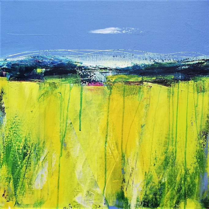 'Yellow Field' by artist Anne Butler
